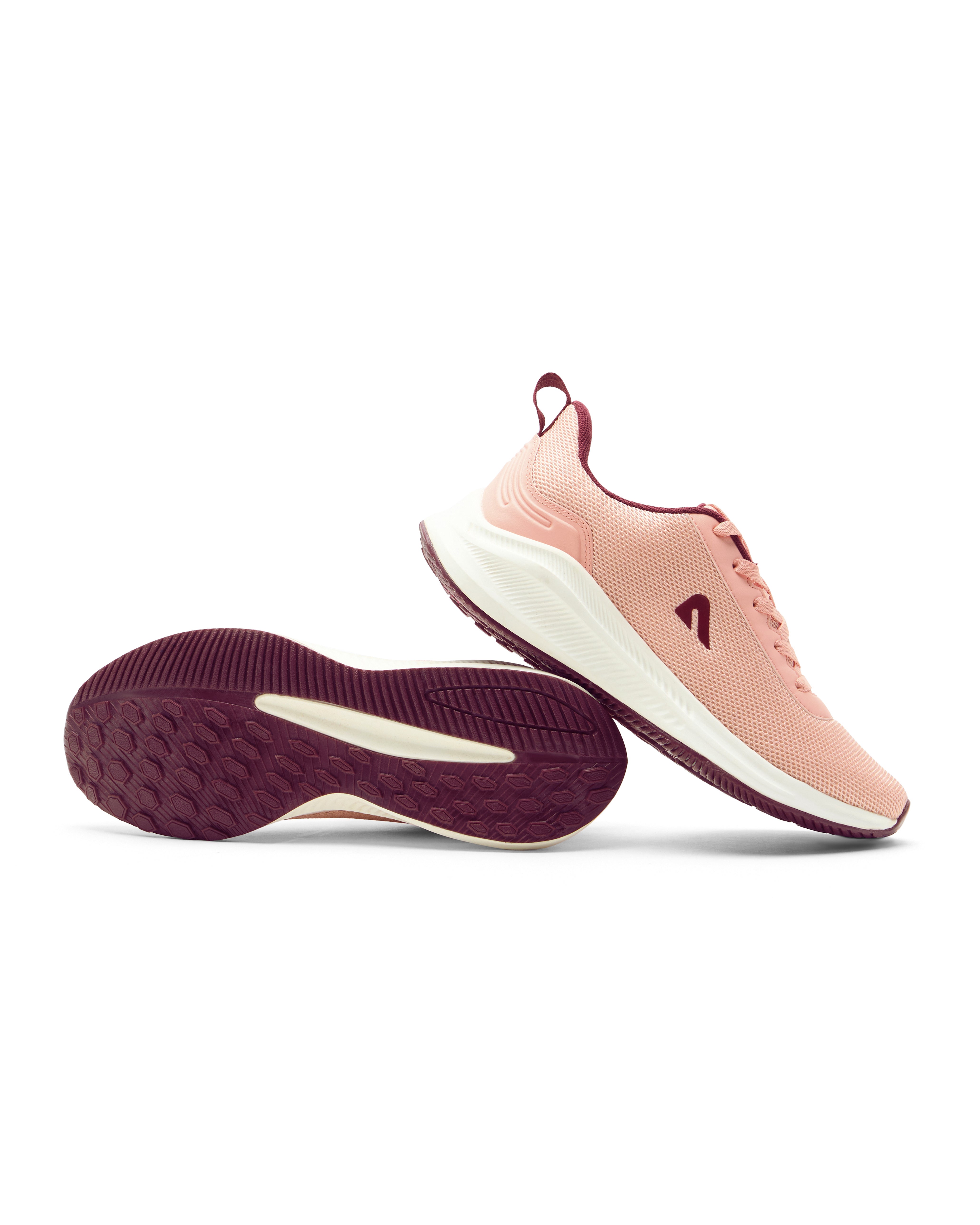 Pulse Womens Running & Training Shoes - Peach