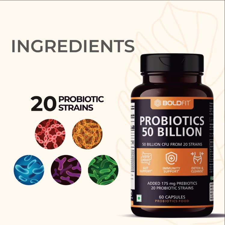 Probiotics 50 Billion CFU Gut Health Suppliment