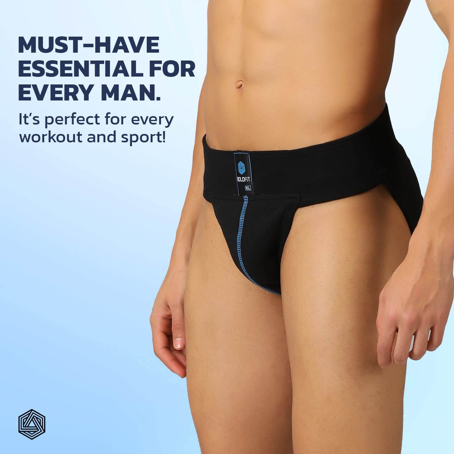 Men Gym Supporter - Blue