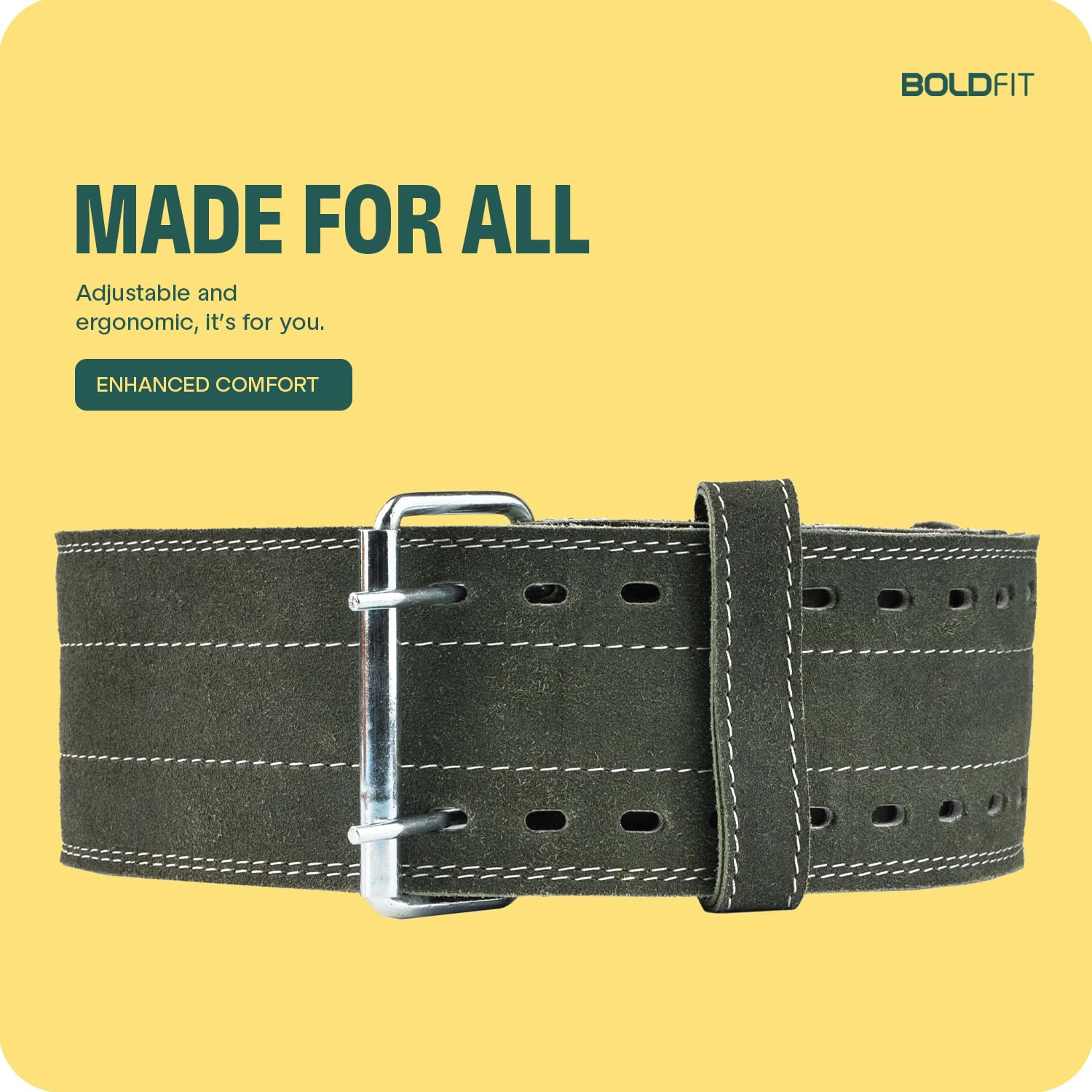 Weightlifting Gym Belt (Leather)