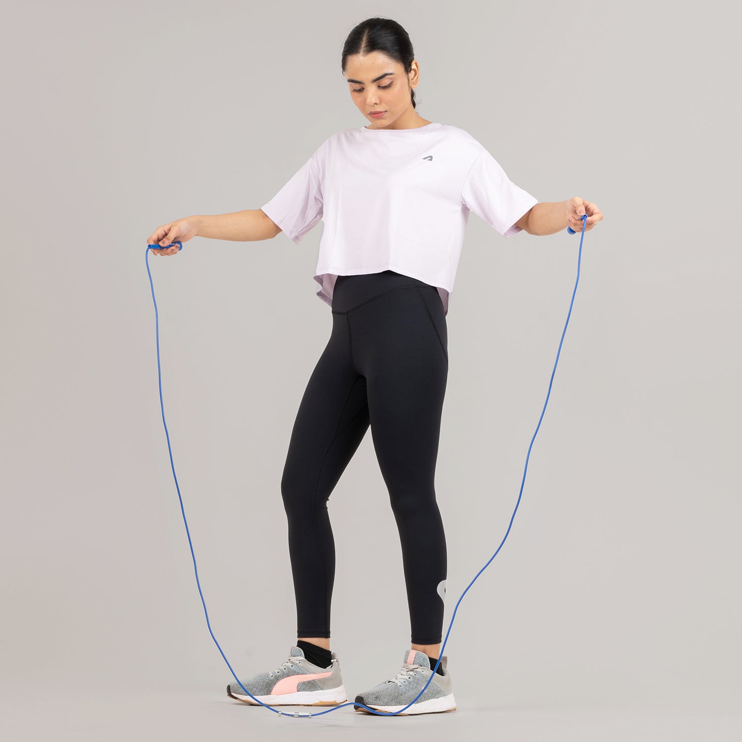 Boldfit x MI Skipping Rope - Blue