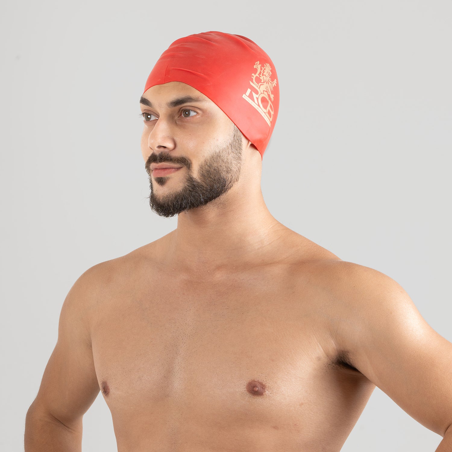 RCB Swimming Cap -  Red