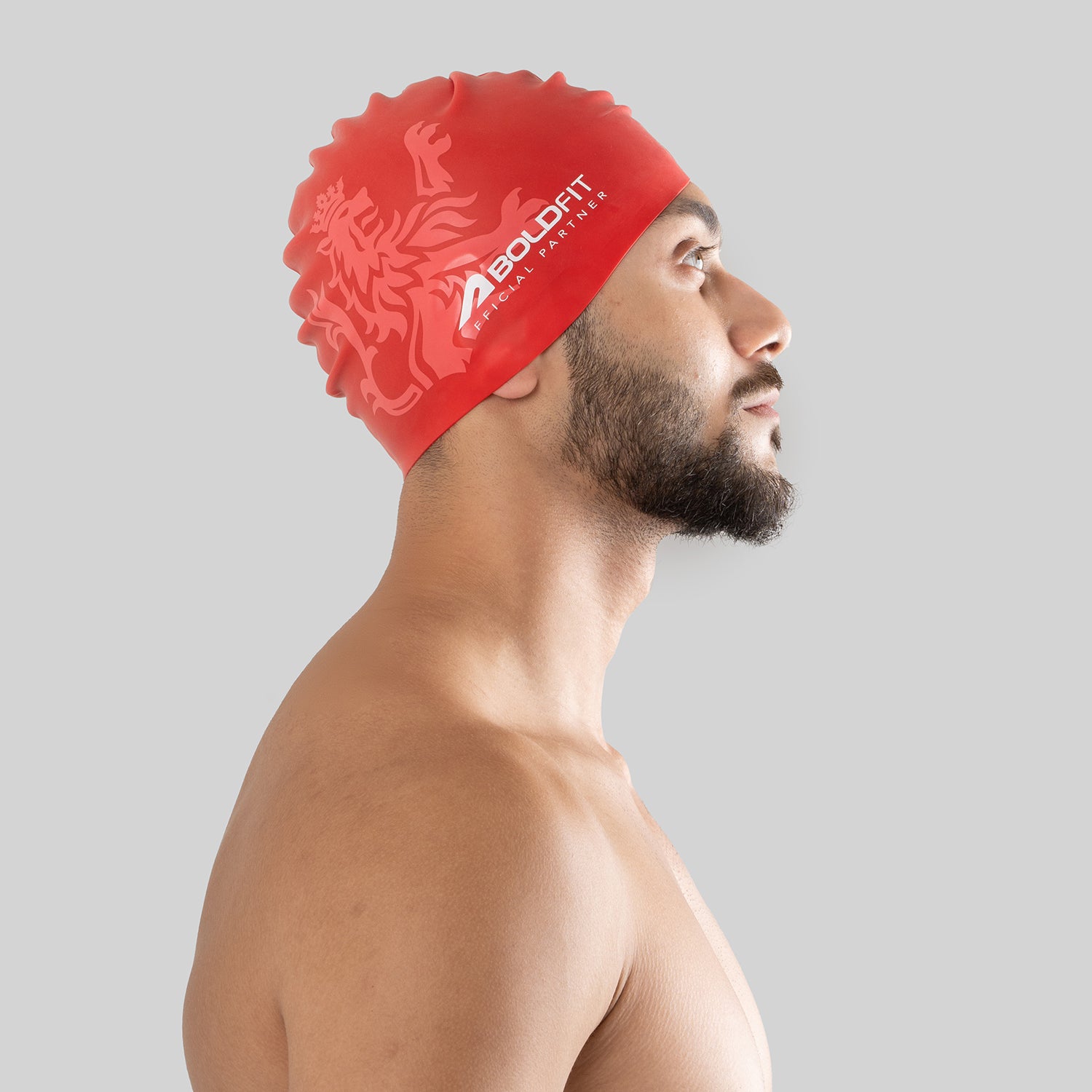 RCB Swimming Cap -  Red