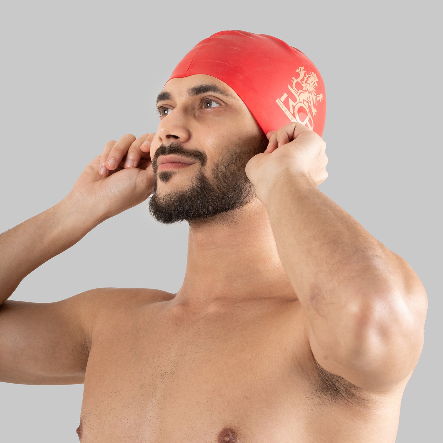 RCB Swimming Cap -  Red