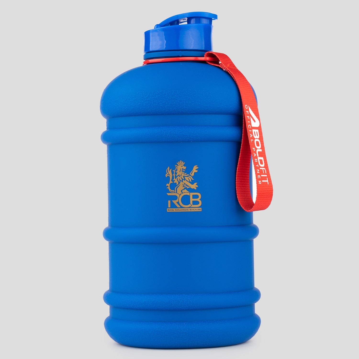 Boldfit x RCB 2.2L Blue Gallon Bottle