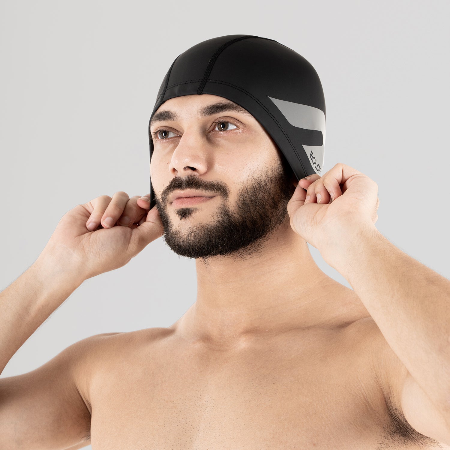 LapStar Swimming Cap - Black