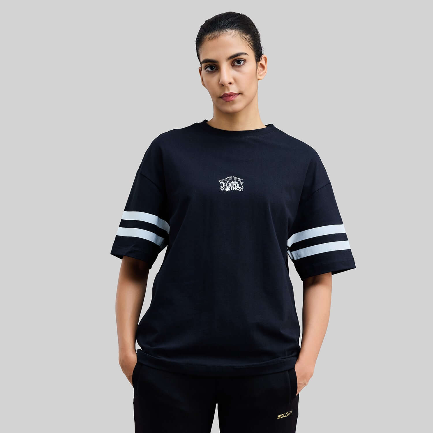 The Mahi Way - Official CSK Womens Oversized Tees Combo