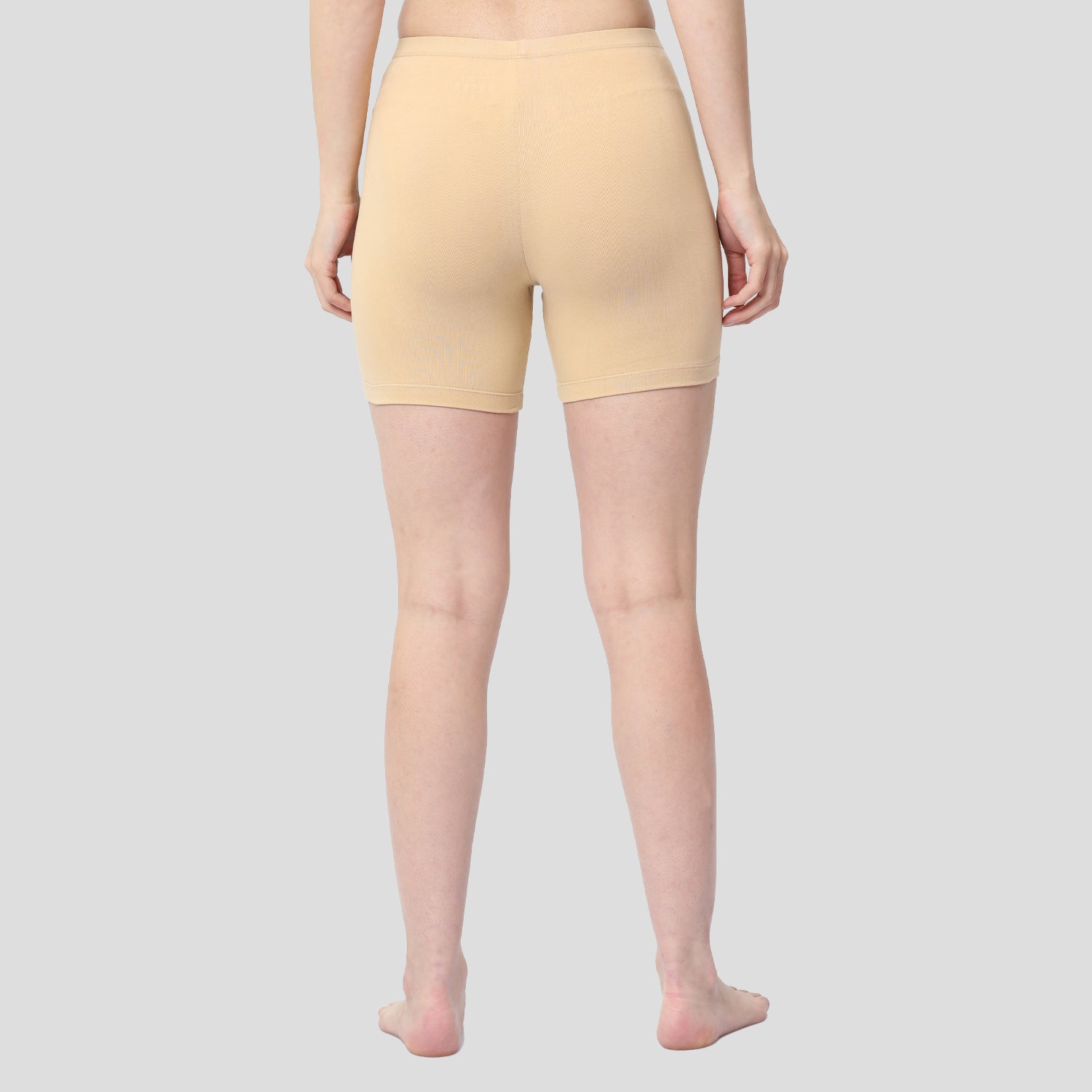 PowerMove Womens Active Shorts - Beige