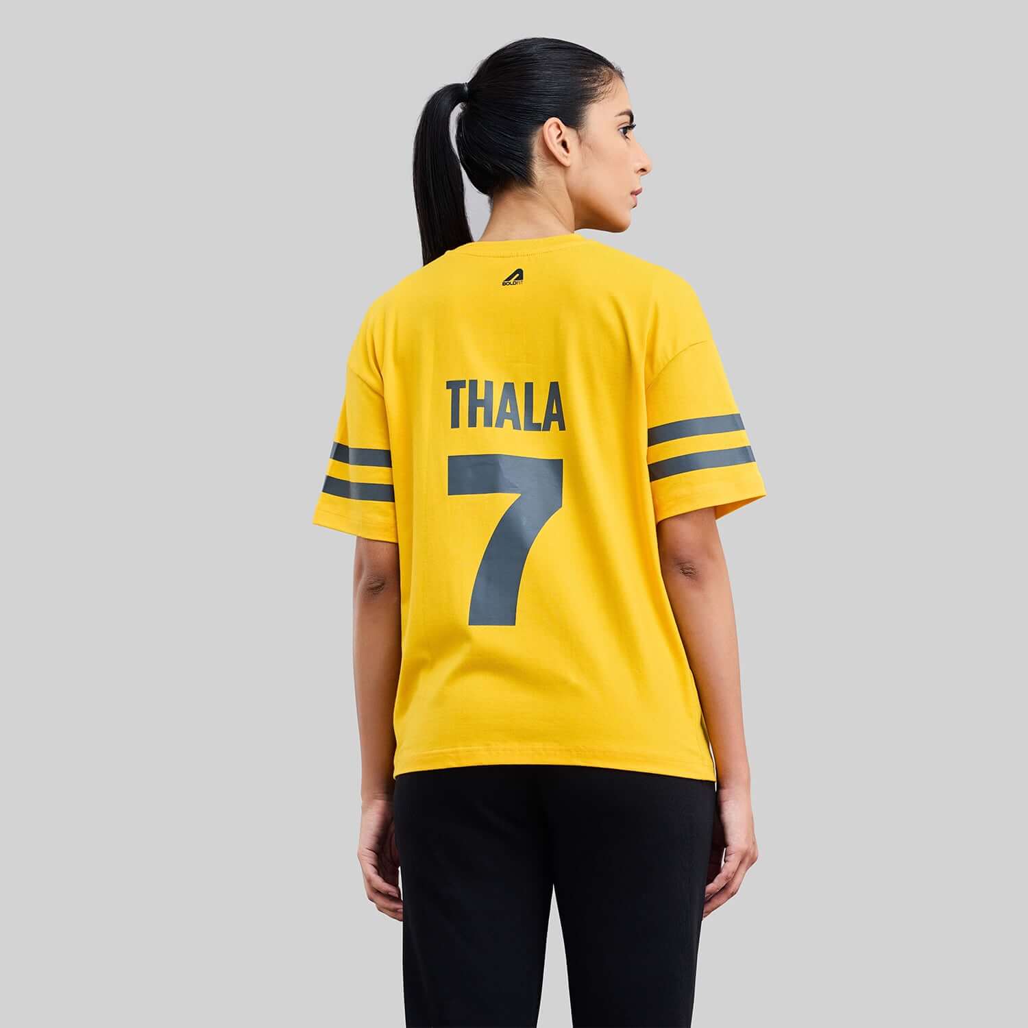 For a Reason - Official CSK Womens Thala Oversized Tee Combo