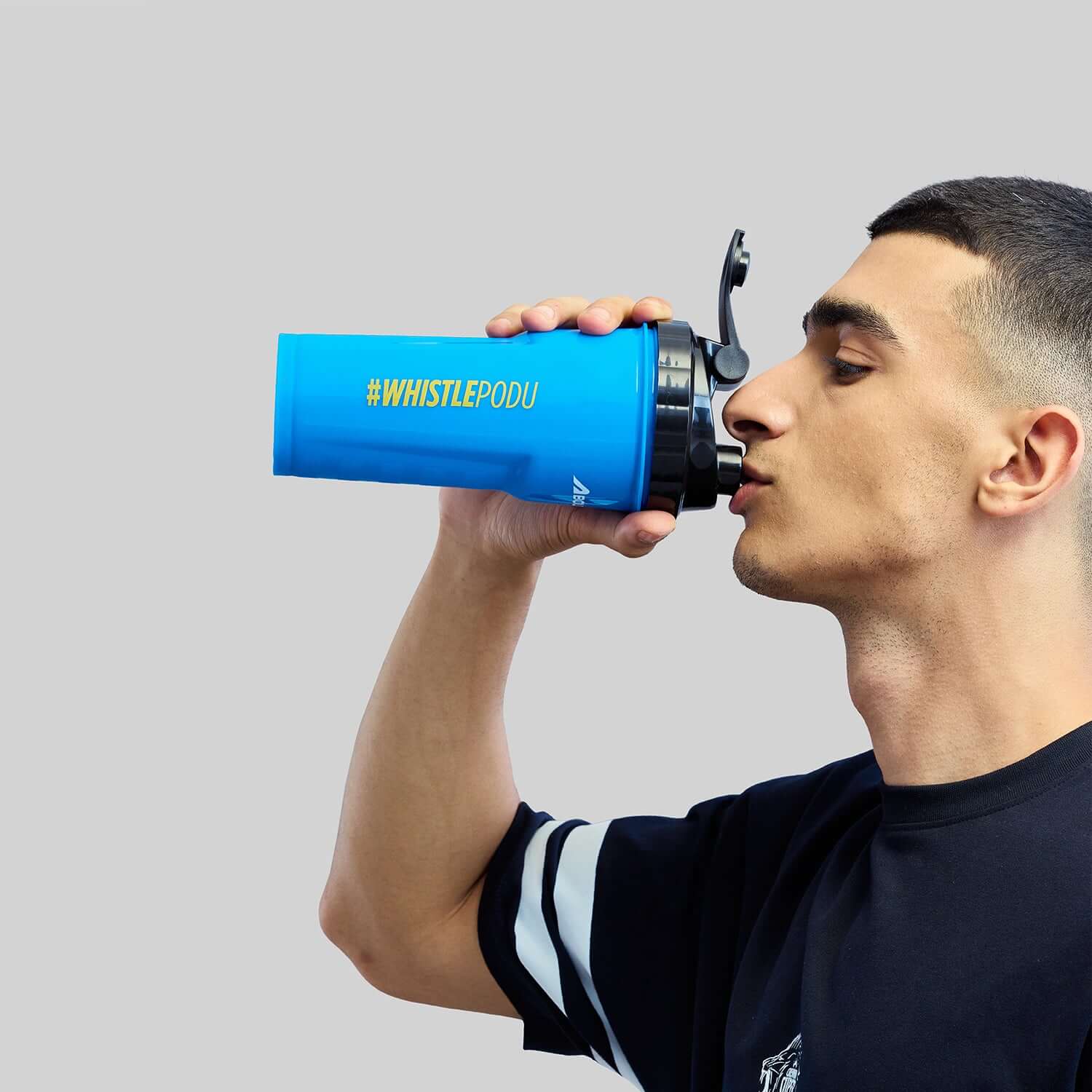 Official CSK Gym Shaker - Blue/Black