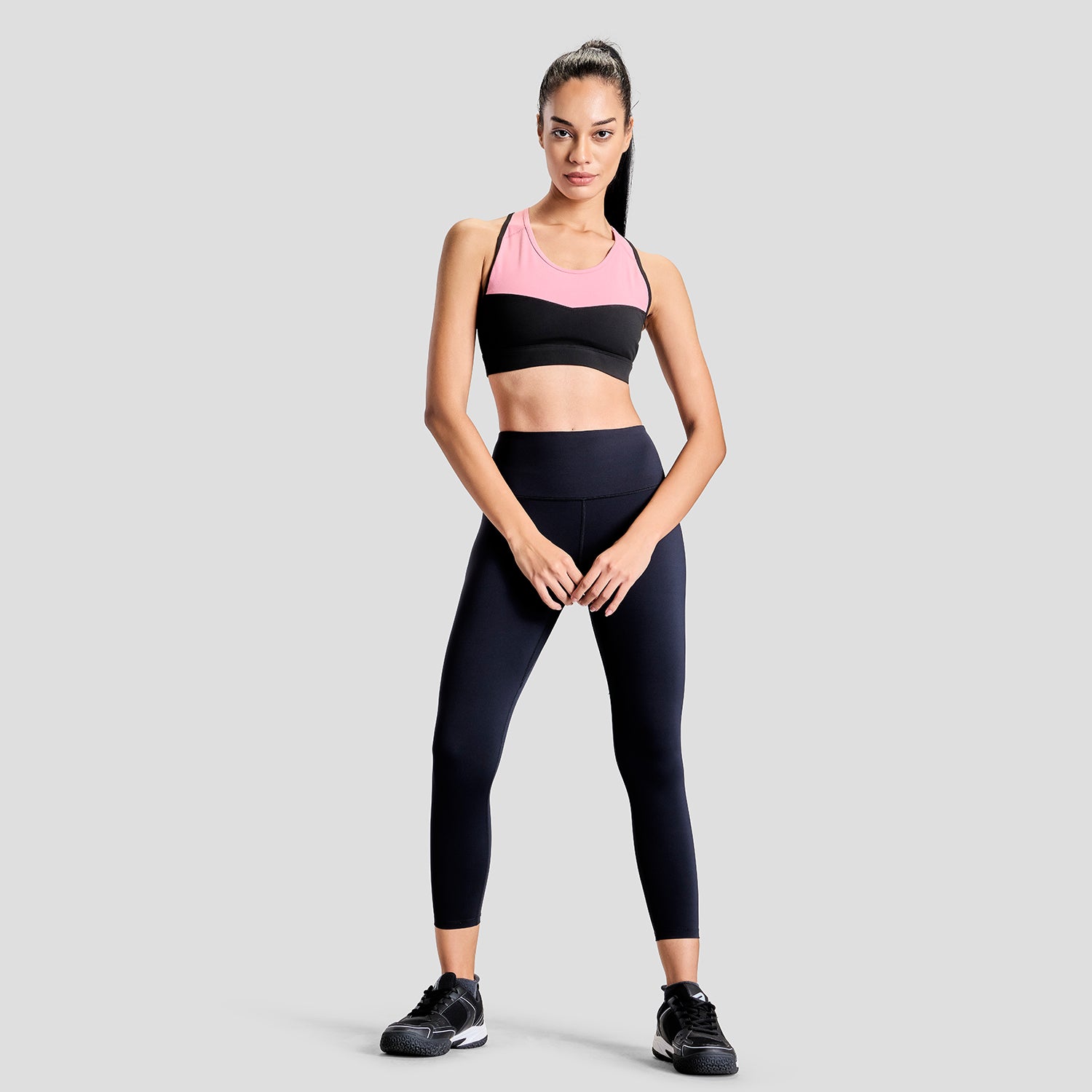 Flexform Sports Bra - Pink/Black