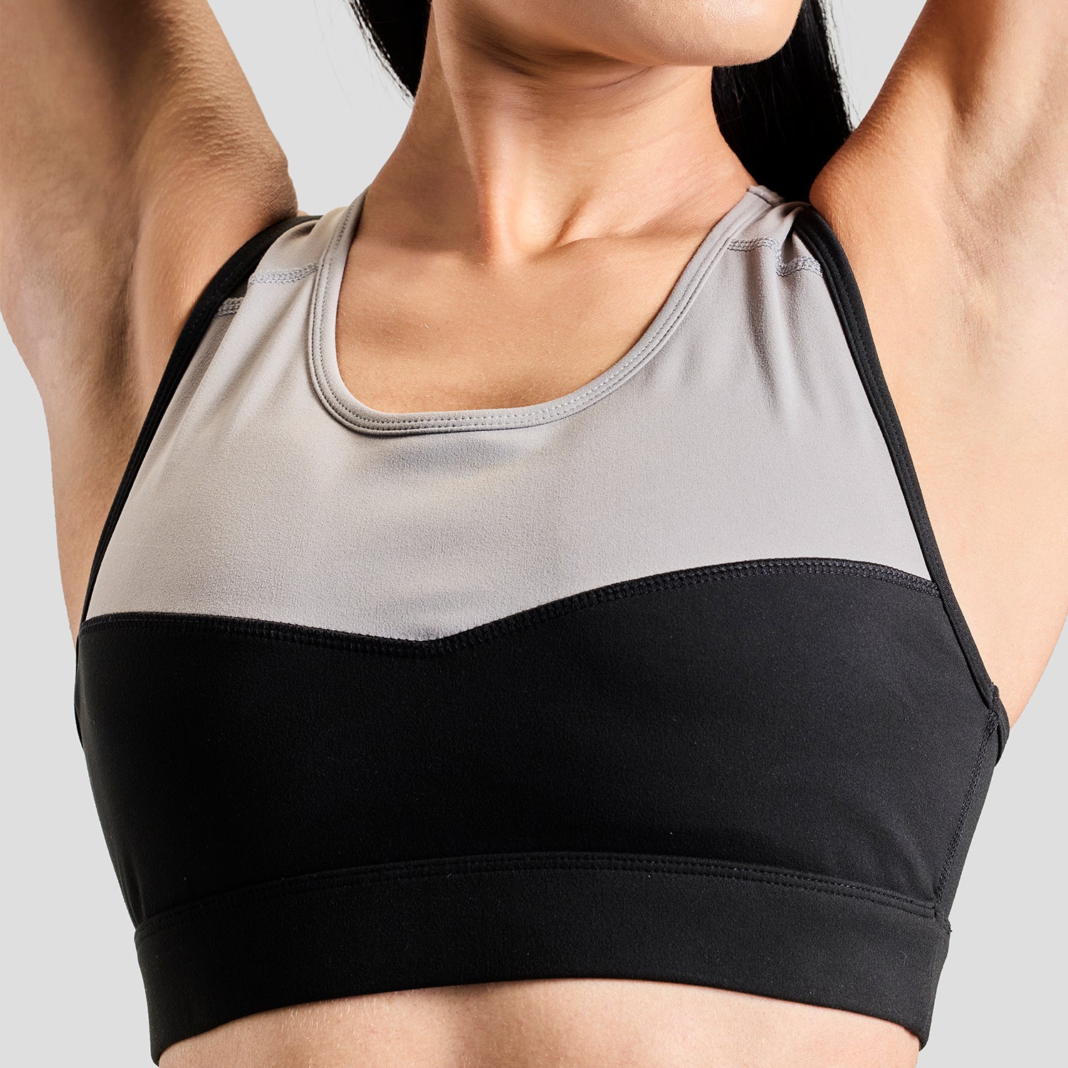 Flexform Sports Bra - Grey/Black