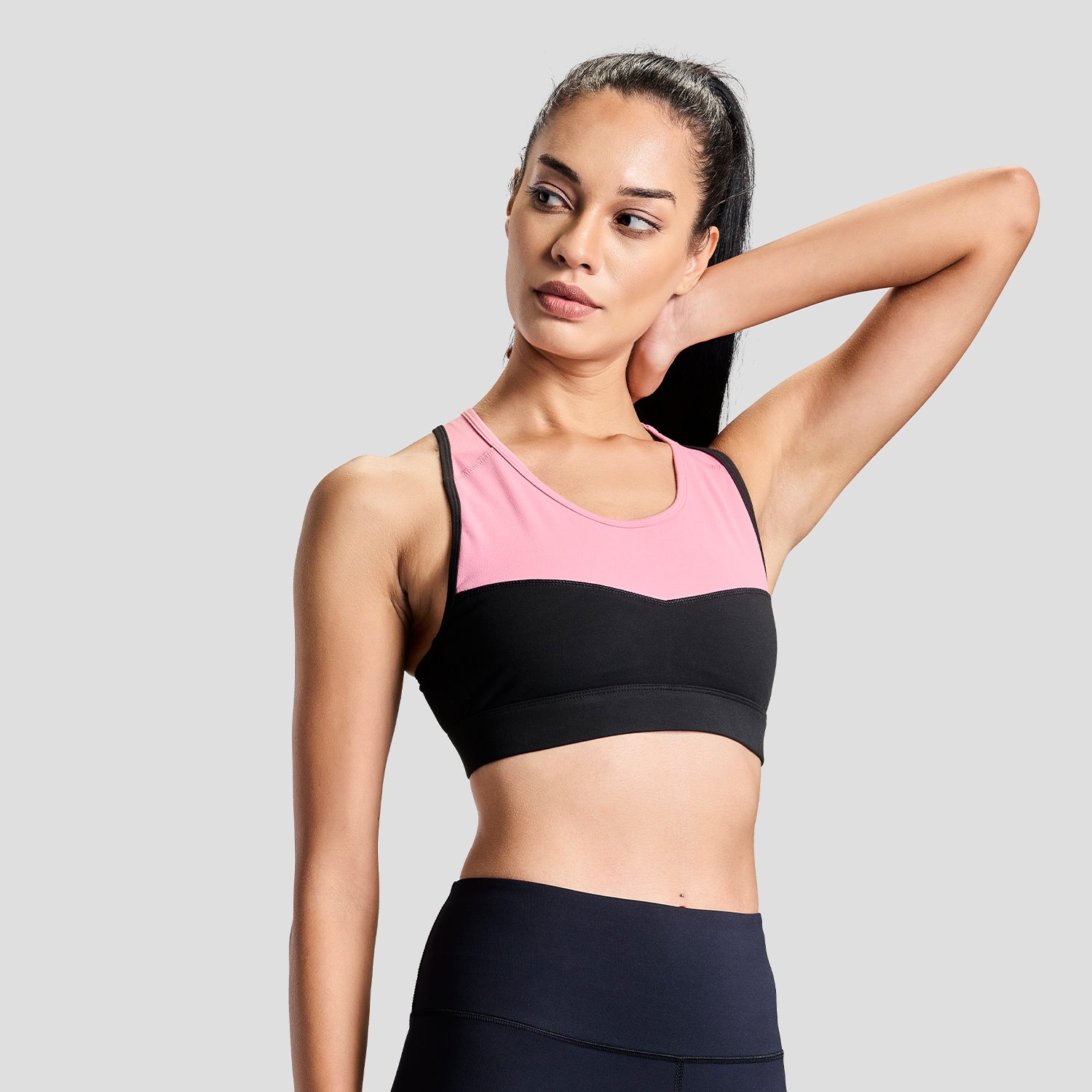 Flexform Sports Bra - Pink/Black