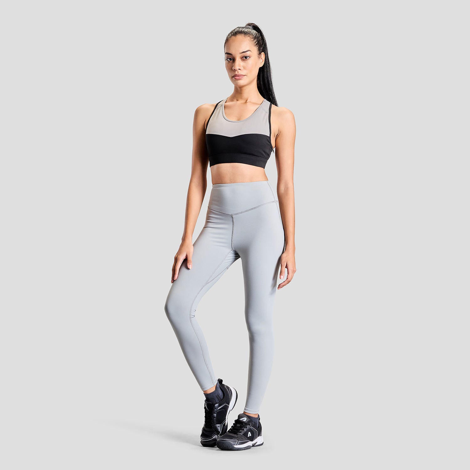 Flexform Sports Bra - Grey/Black