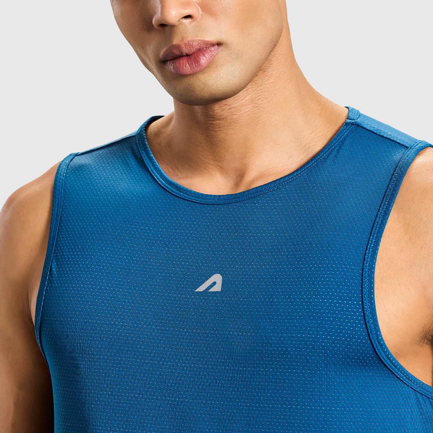 PowerLite Mens Training Vest Blue