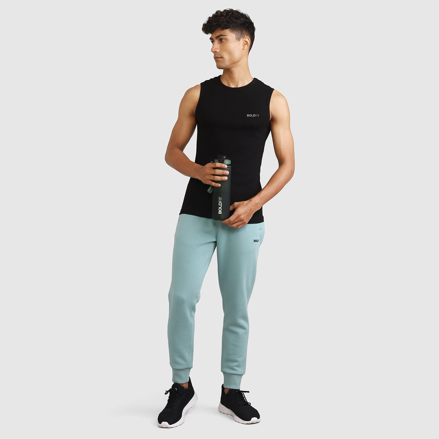 Mint blue mens Joggers