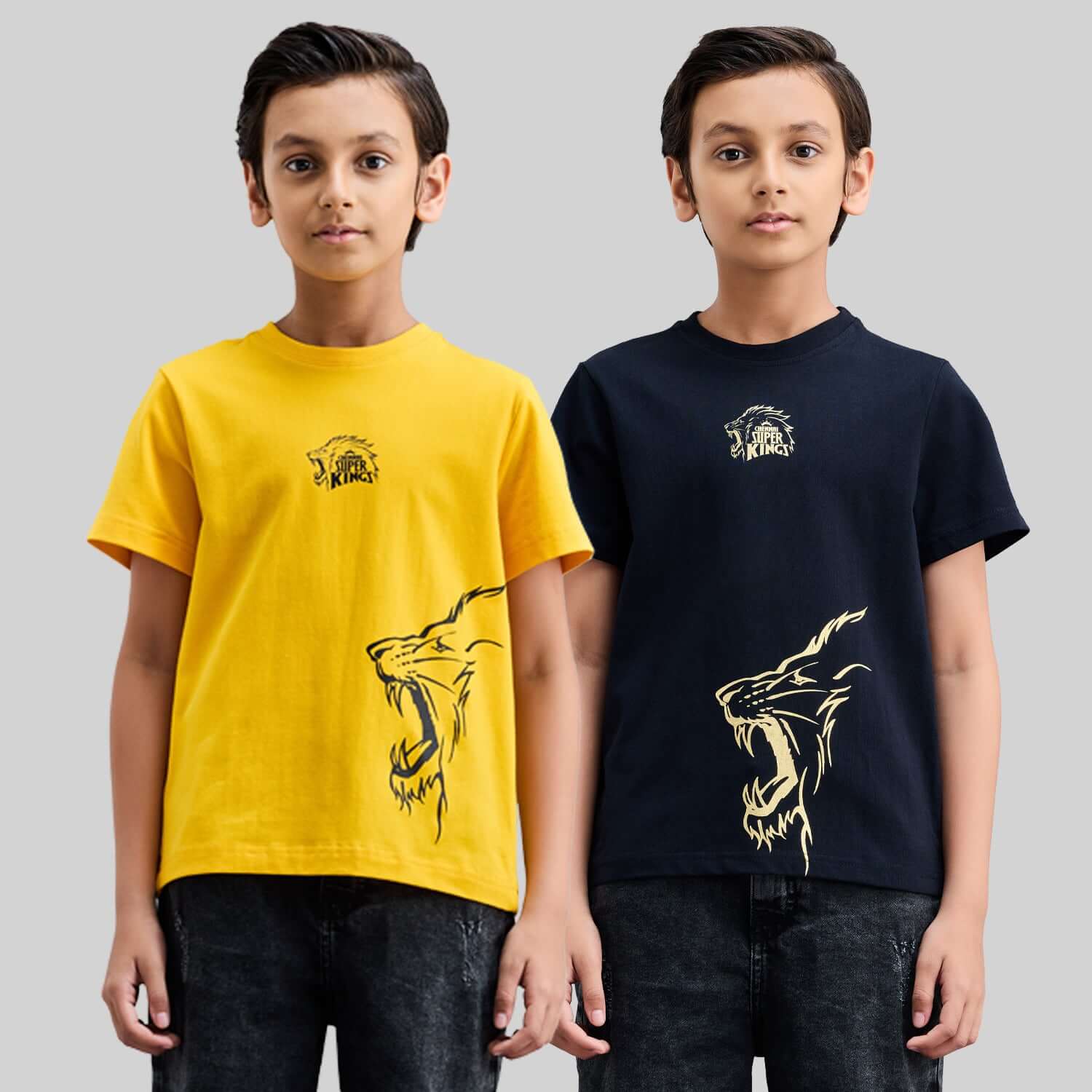 Little Super King - Official CSK Leo Tees Combo