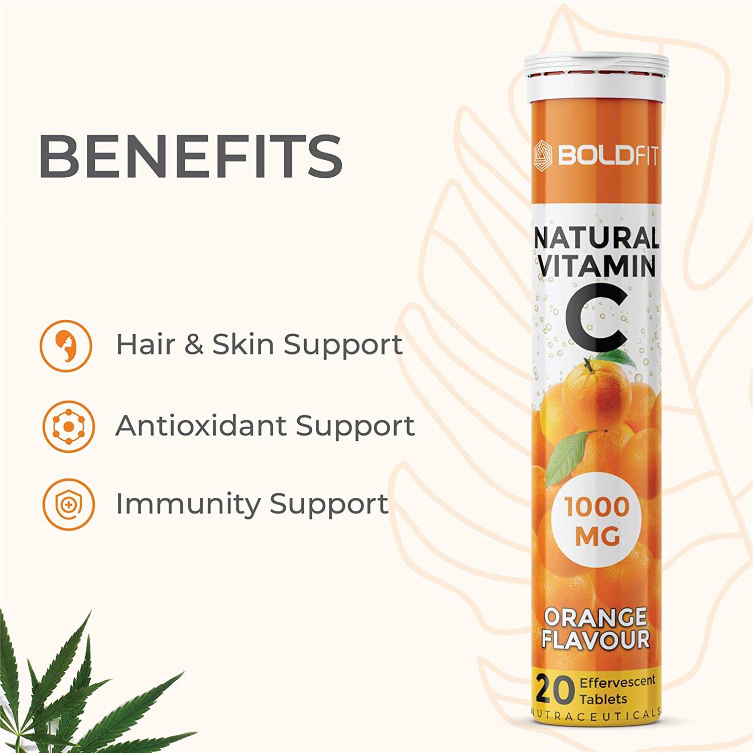 Boldfit Vitamin C Effervescent Tablets