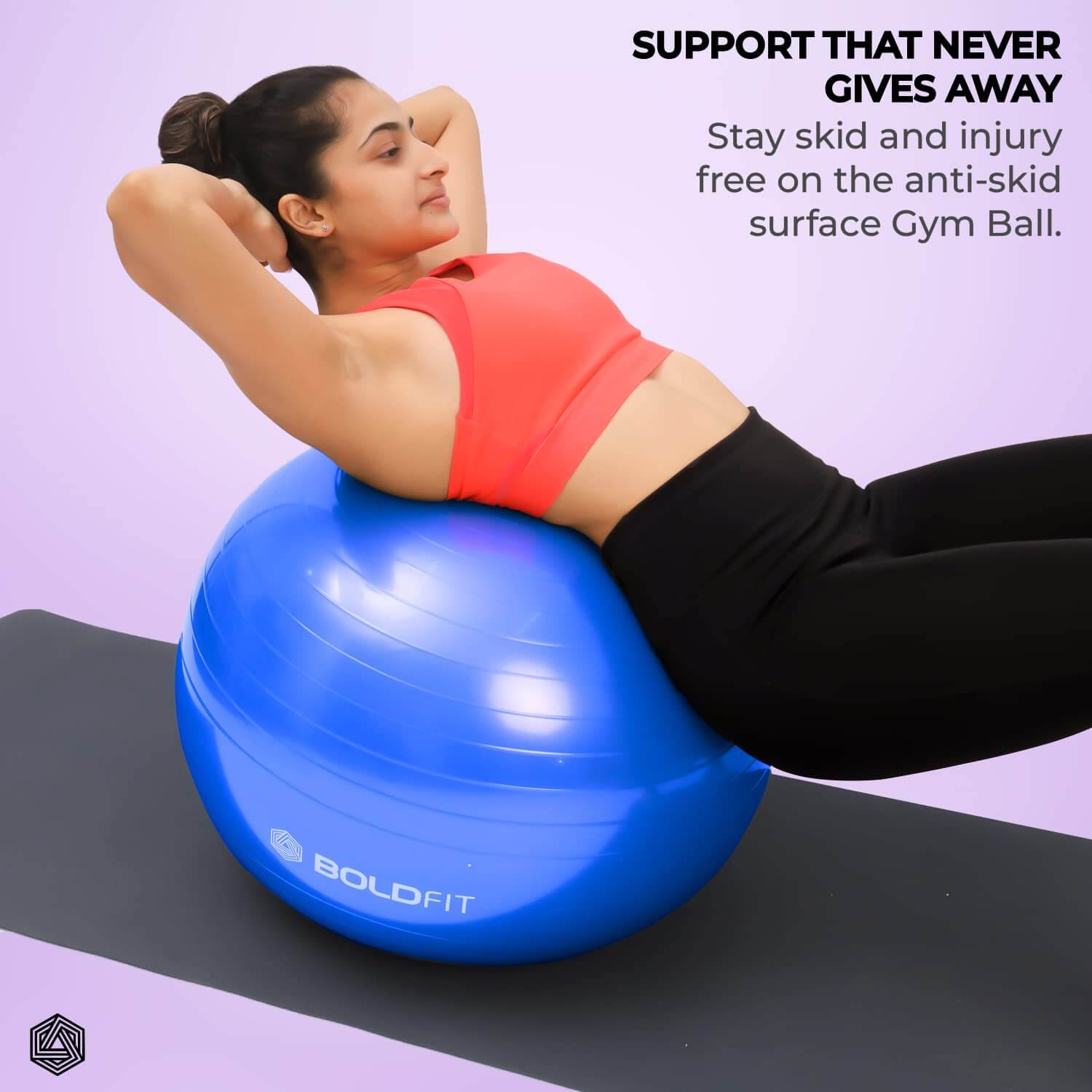 Gym Ball with Pump - 55 cm