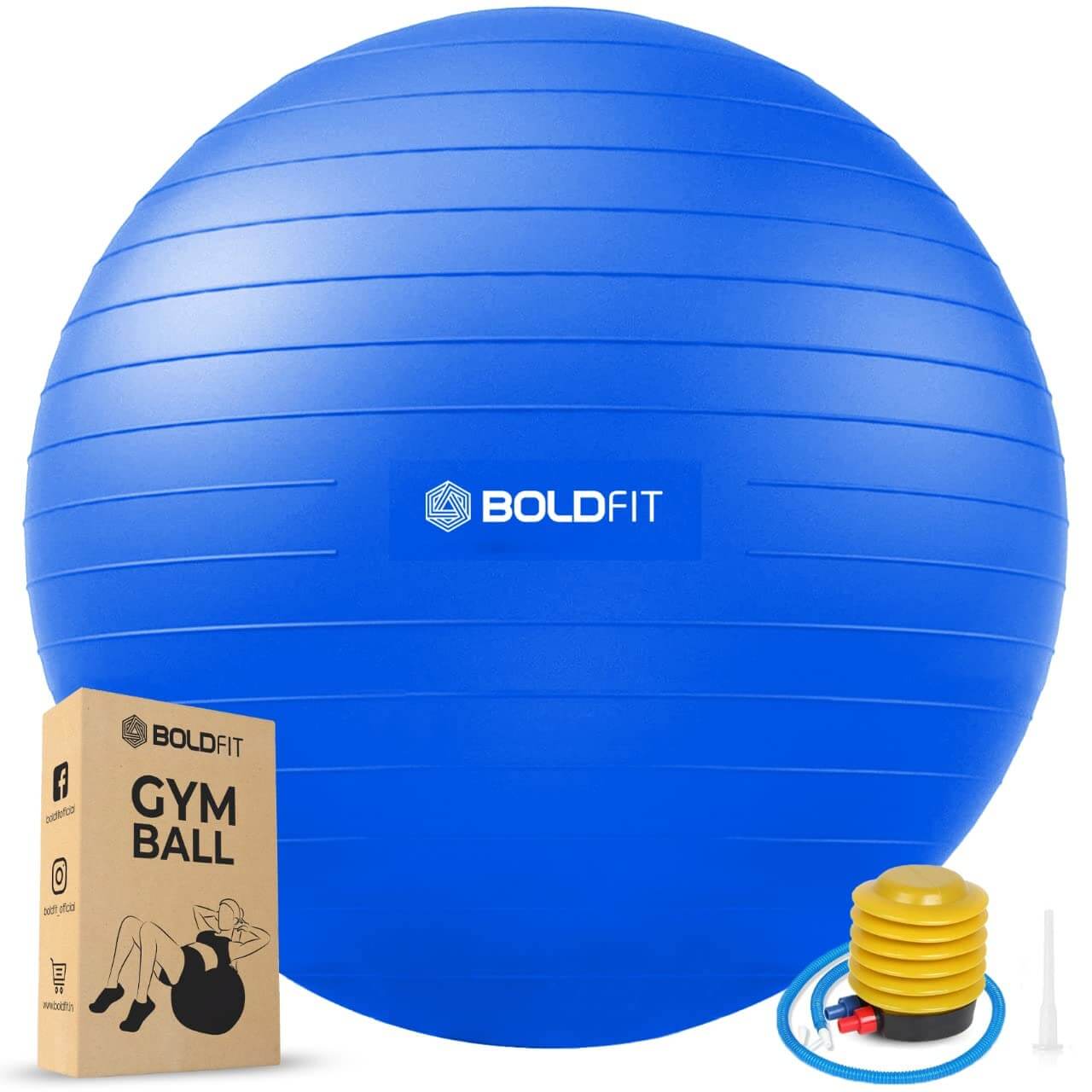 Gym Ball with Pump - 55 cm