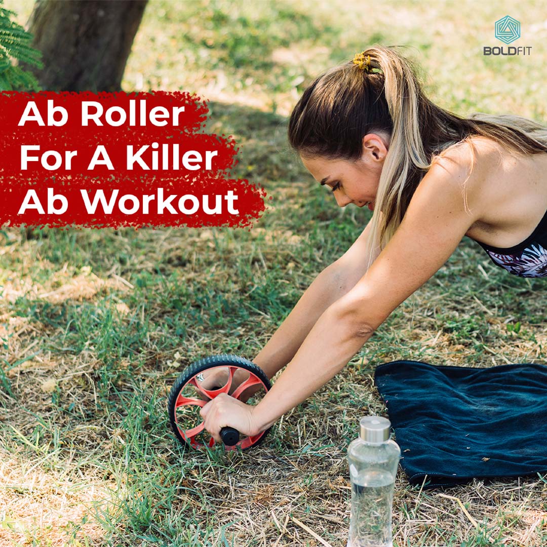 Boldfit Abs Roller For Men & Women