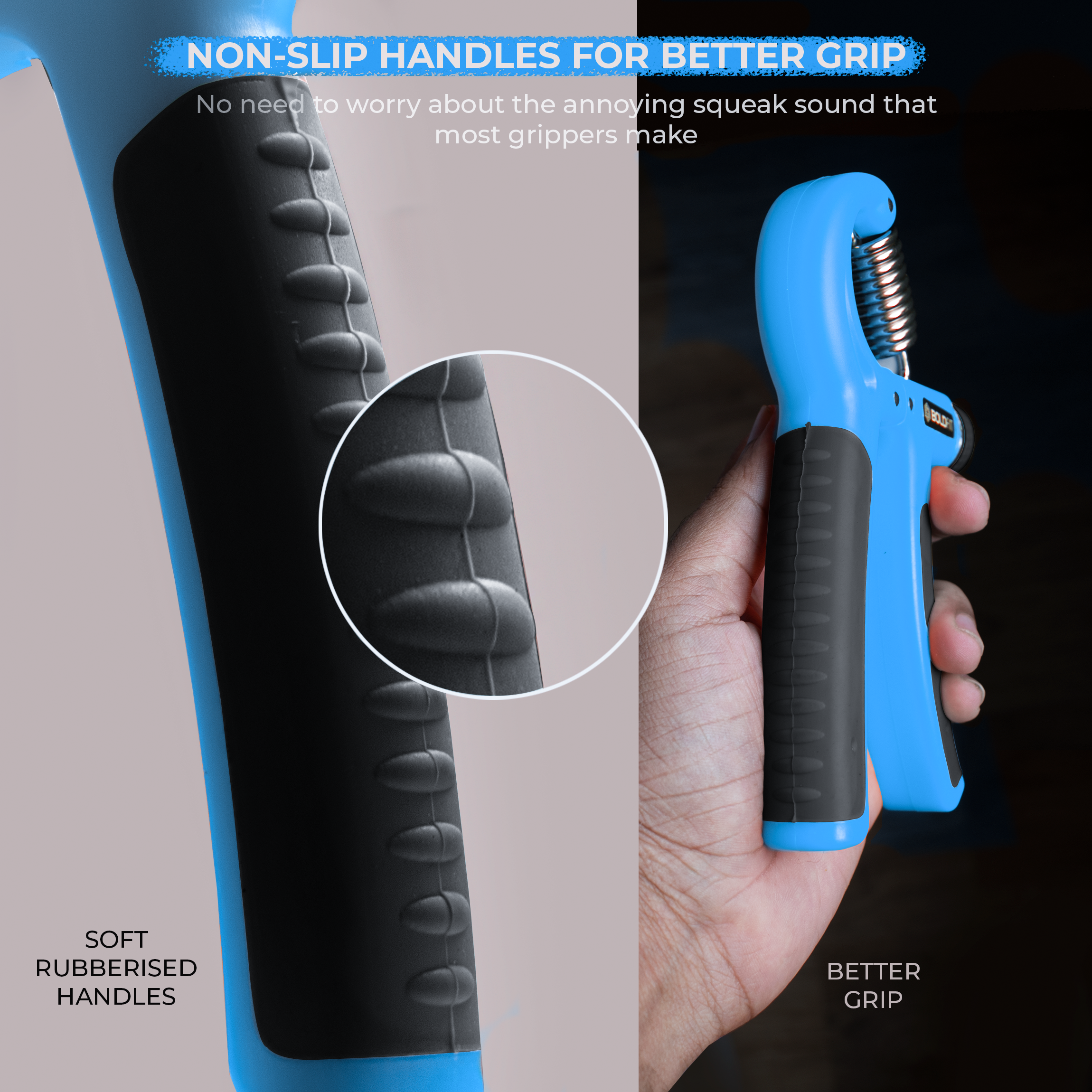 BoldGrip Adjustable Hand Gripper