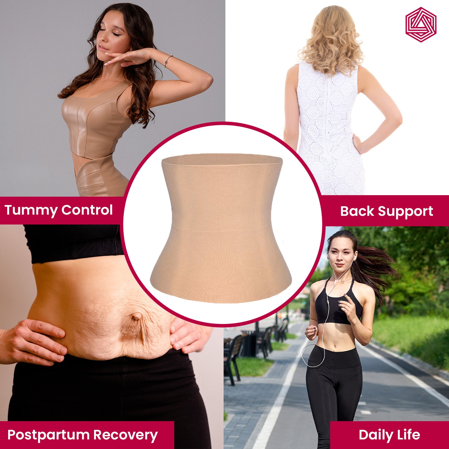 Body Shaper for Women - Beige