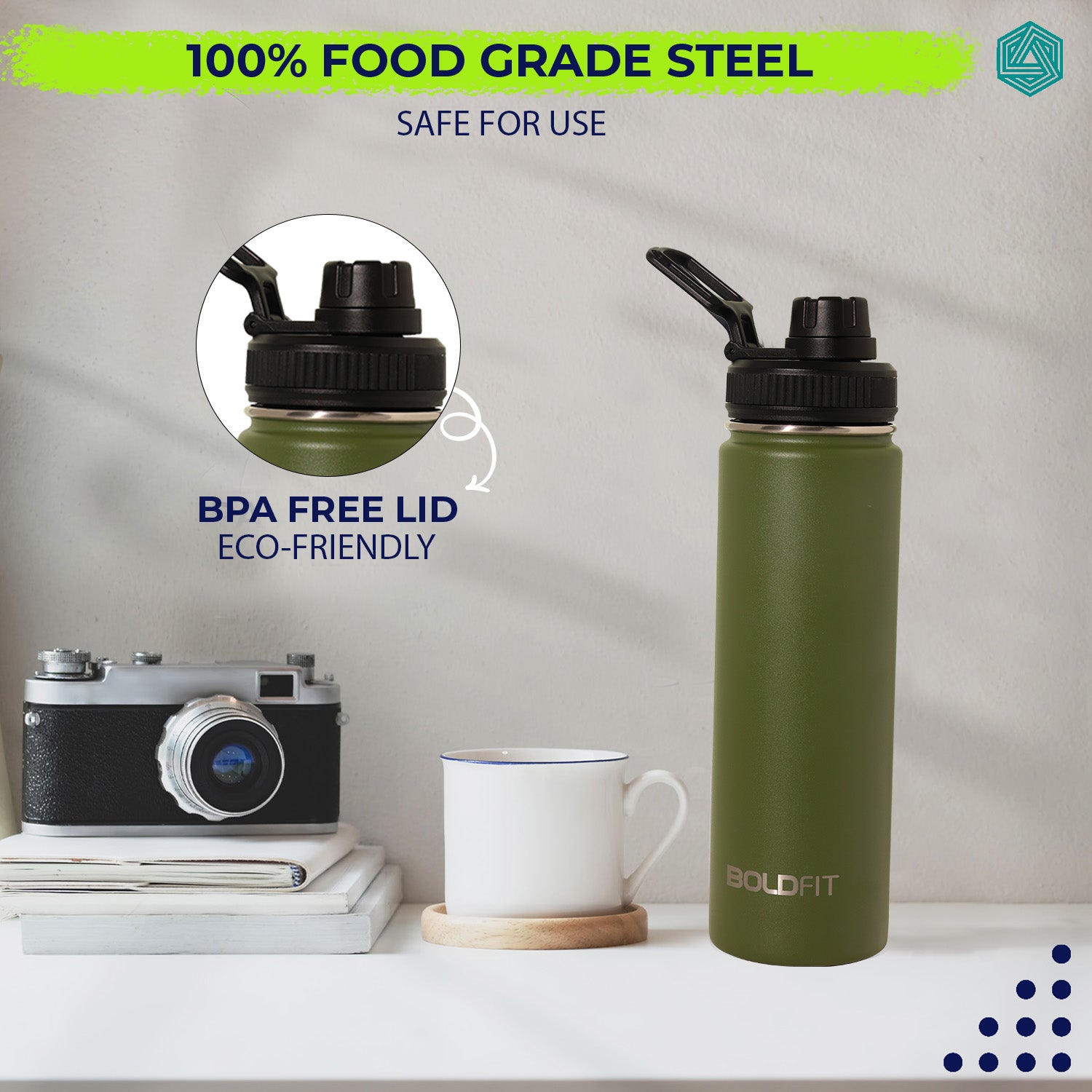 Stainless Steel Hot & Cold Water Bottle -700ml