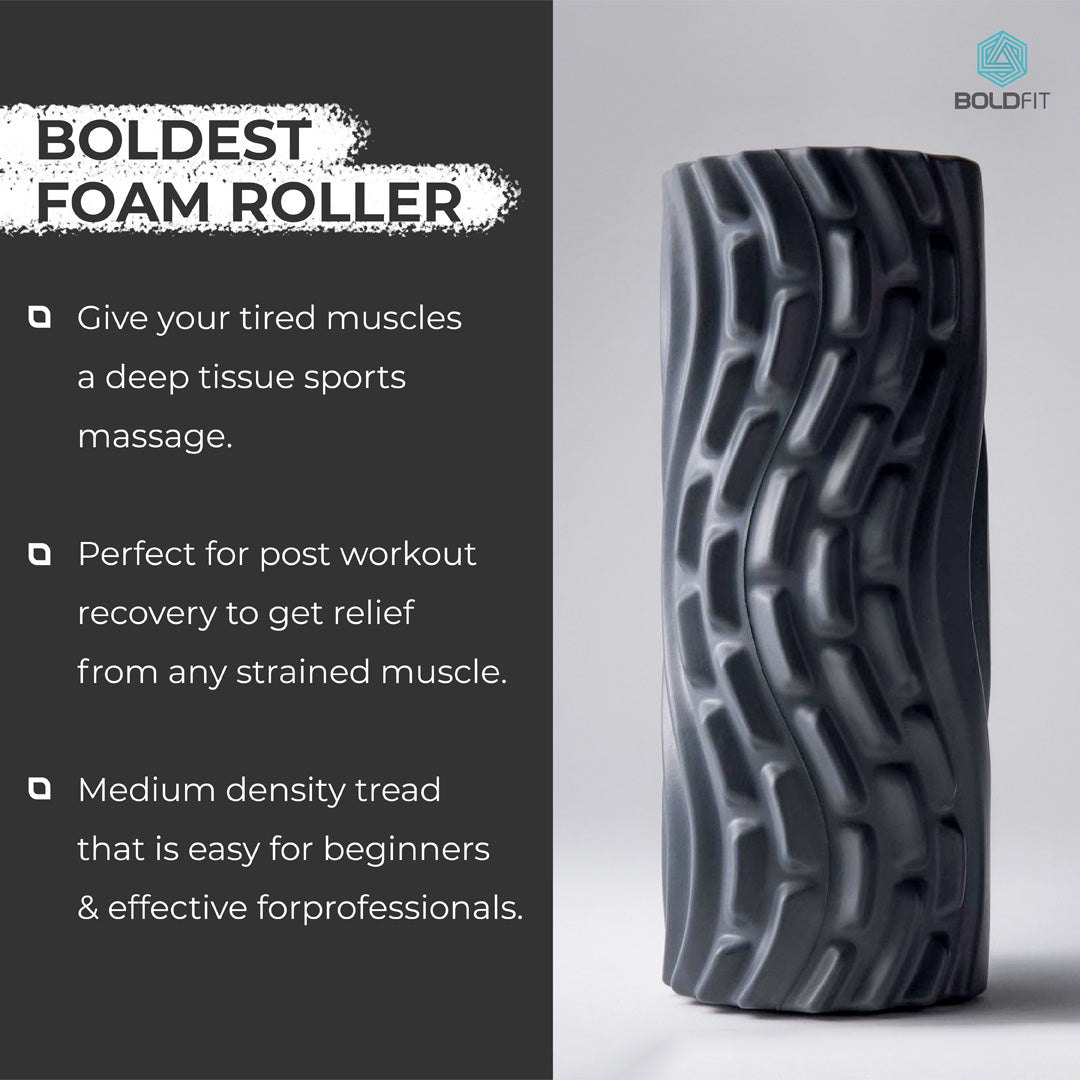 Boldfit Foam Roller For Deep Tissue Massage