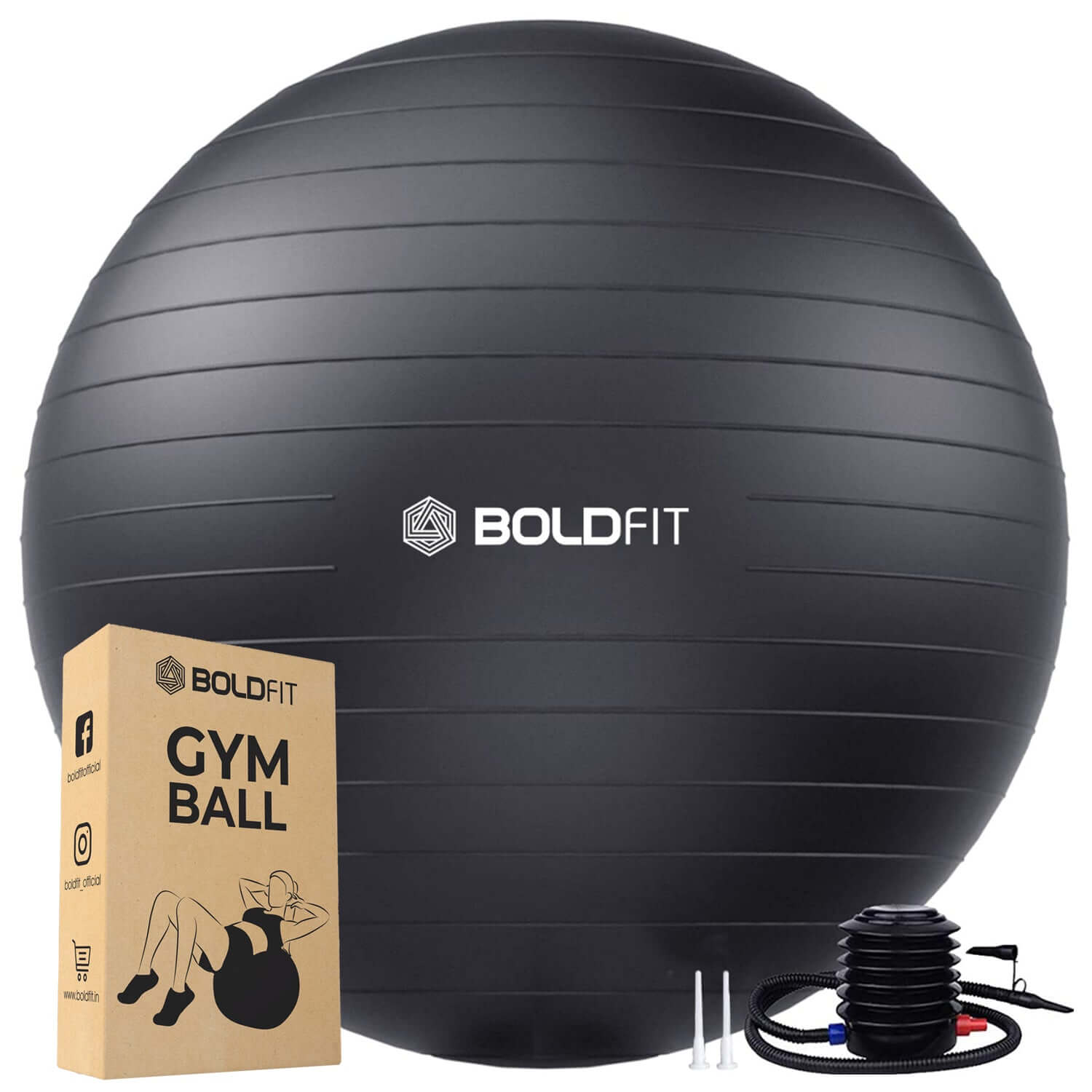 Gym Ball with Pump - 55 cm