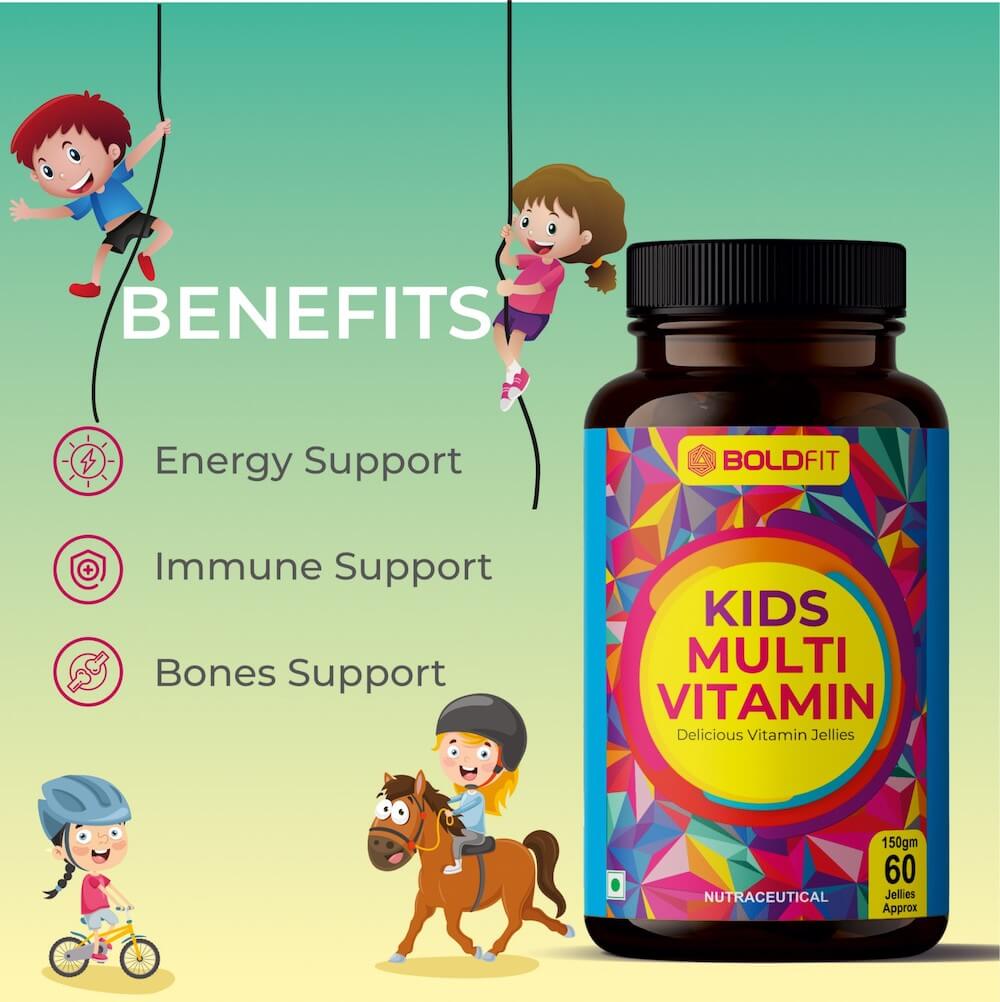 Boldfit Multivitamin Gummies For Kids