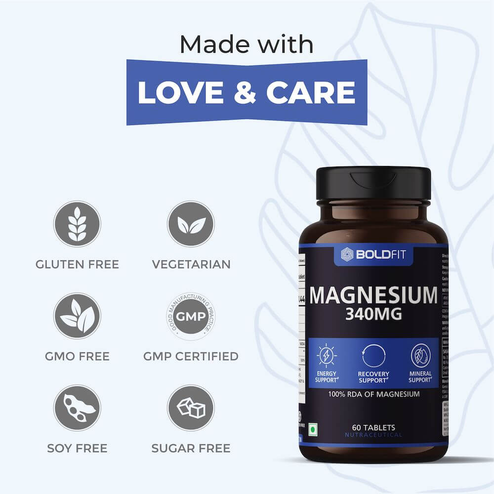 Magnesium 340mg Supplement