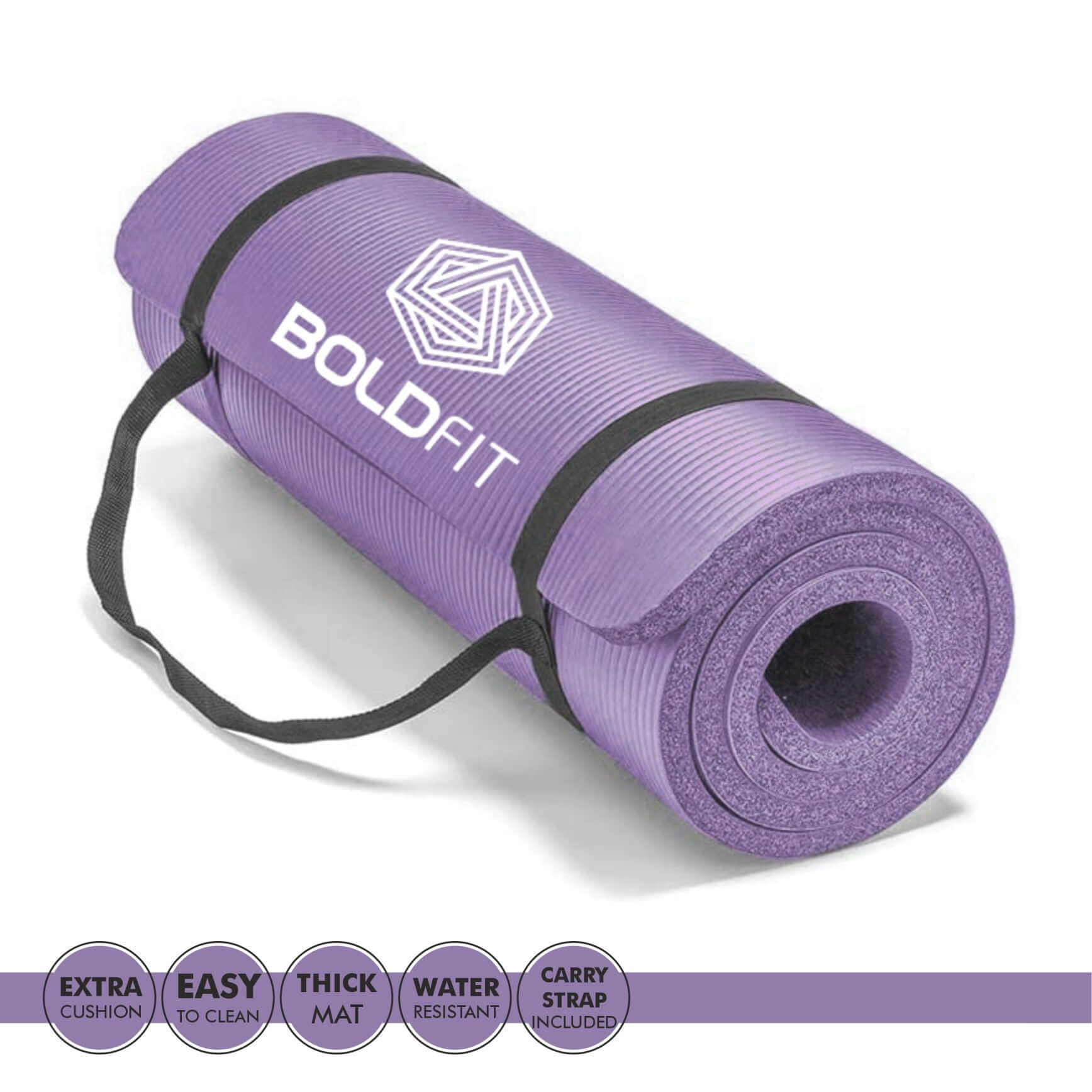 NBR Yoga mat with Carrying Strap