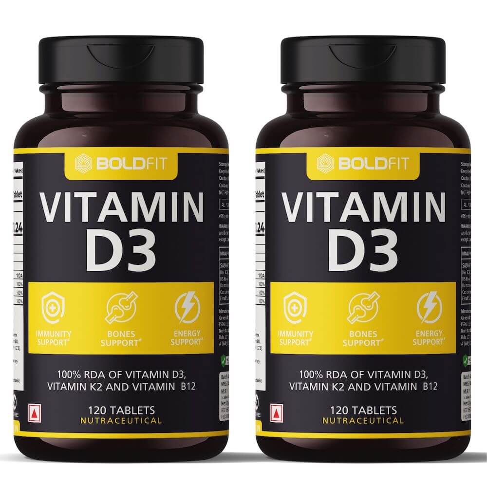 Boldfit Vitamin D3 Supplement