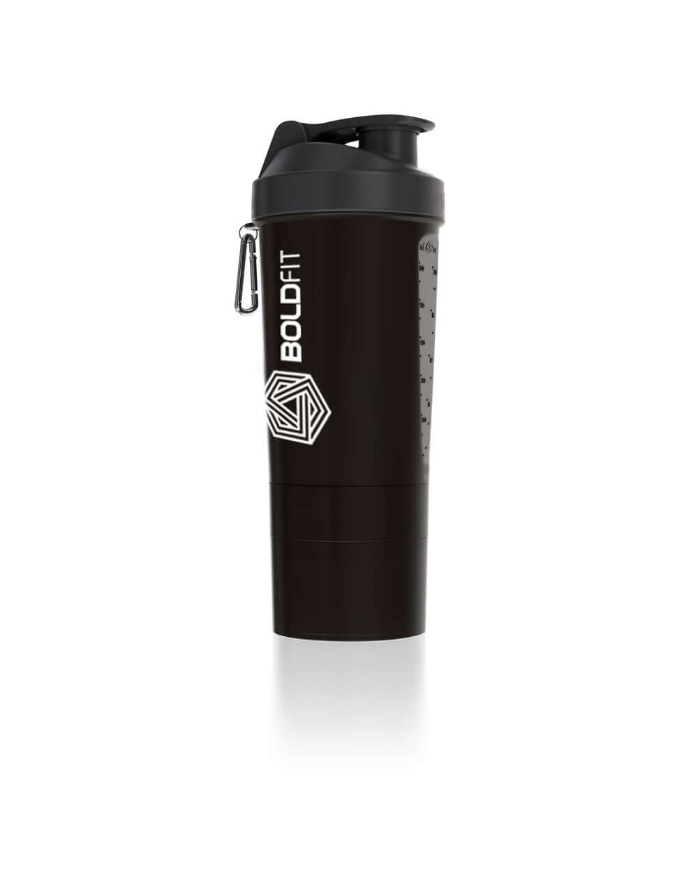 Gym Smart Shaker Bottle 500ml with Extra Compartment